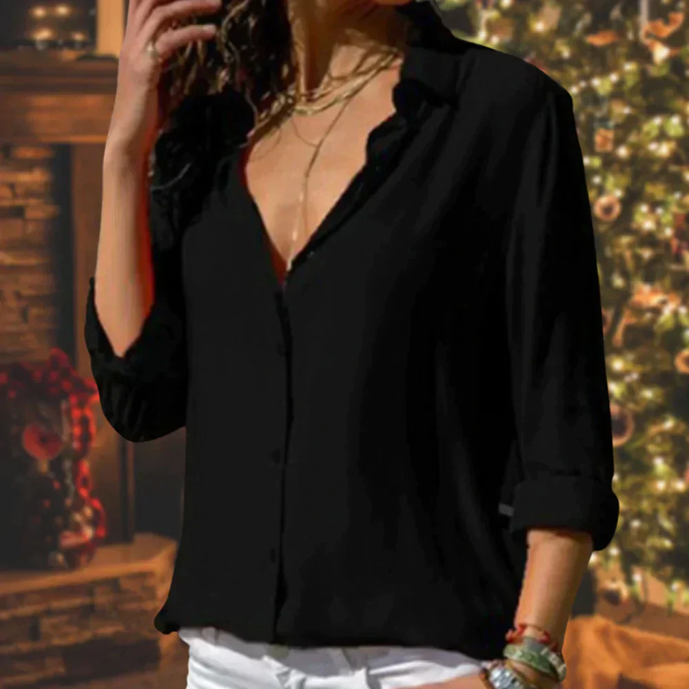 Brok® | Casual Knotted Chic Blouse - Image 4