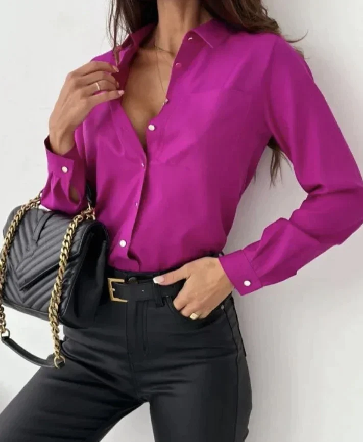 Bronislawa® | Elegant Top With Long Sleeves And Buttons At The Front