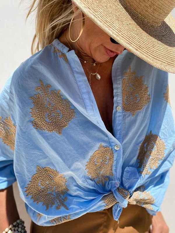 Brookston® | Blouse With Print - Image 3