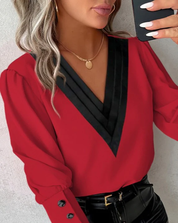 Brozek® | Blouse With Gigot Sleeves - Image 2