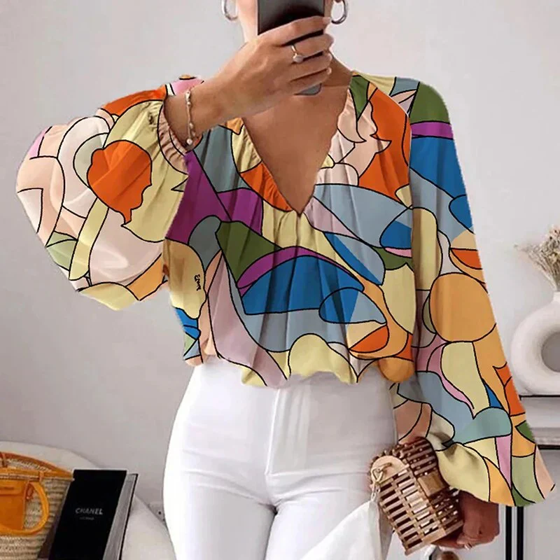 Bruis® | Elegant Patterned Blouse