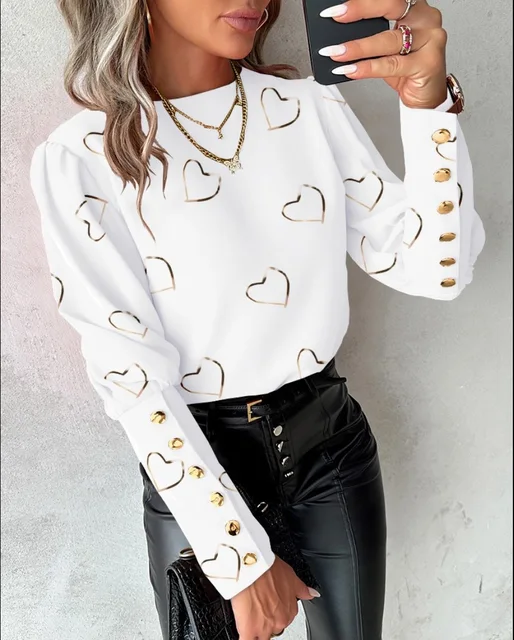 Brusman® | Elegant Button Down Blouse For Women - Image 2