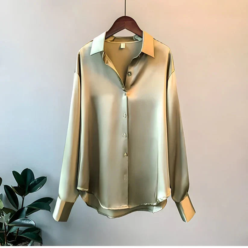 Buadhach® | Silk Blouse For Women - Image 3