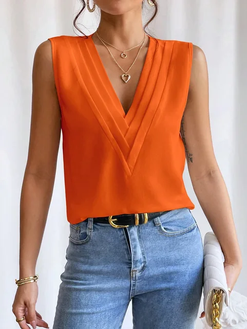 Bubba® | Elegant Sleeveless Blouse - Image 10