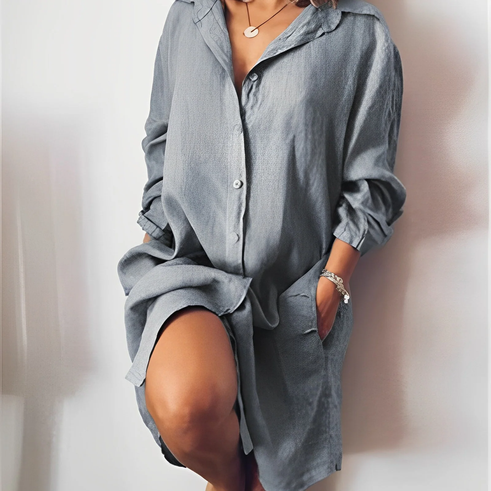 Buchalter® | Casual Linen Blouse - Image 2
