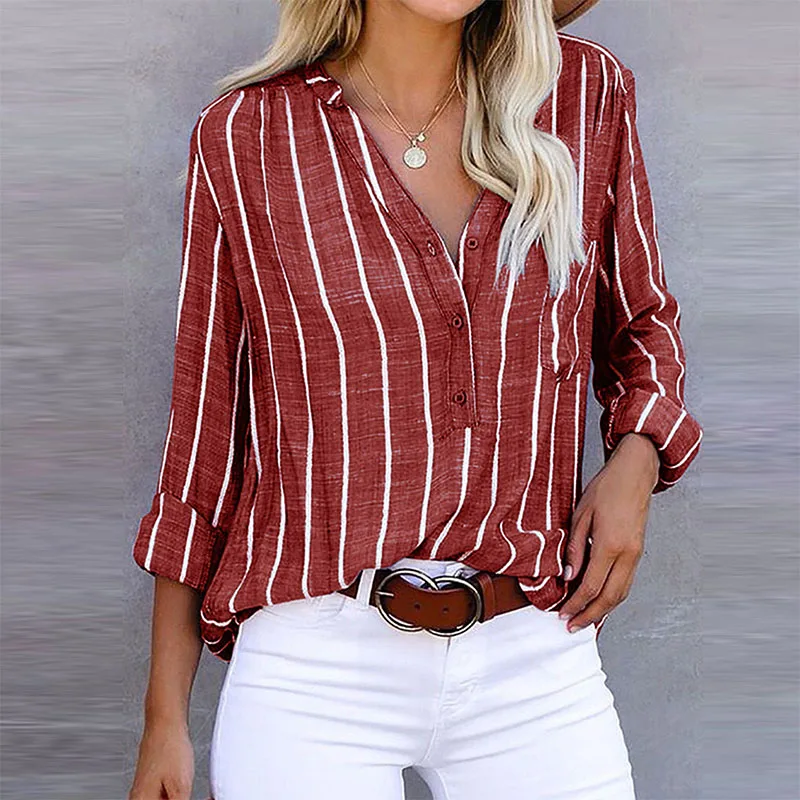 Buchholz® | Elegant Striped Blouse - Image 3