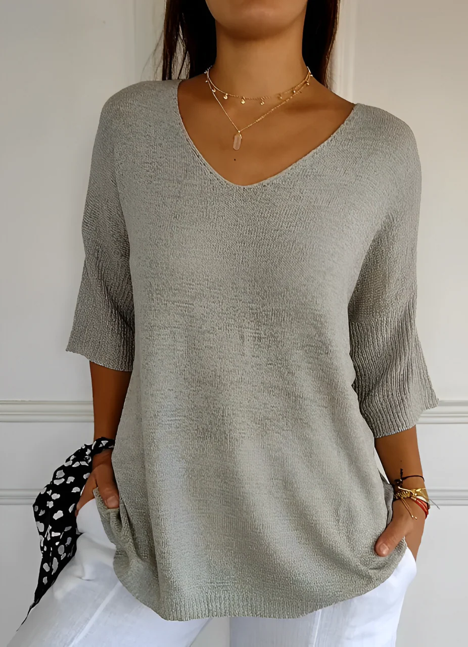 Buckels® | Casual V-Neck Soft Top - Image 8