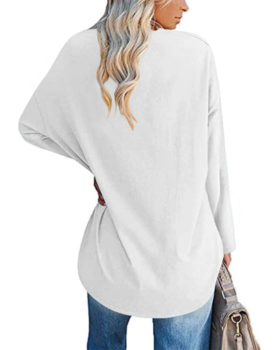 Bucket® | Women'S Blouse With Long Sleeves And V-Neck - Image 10