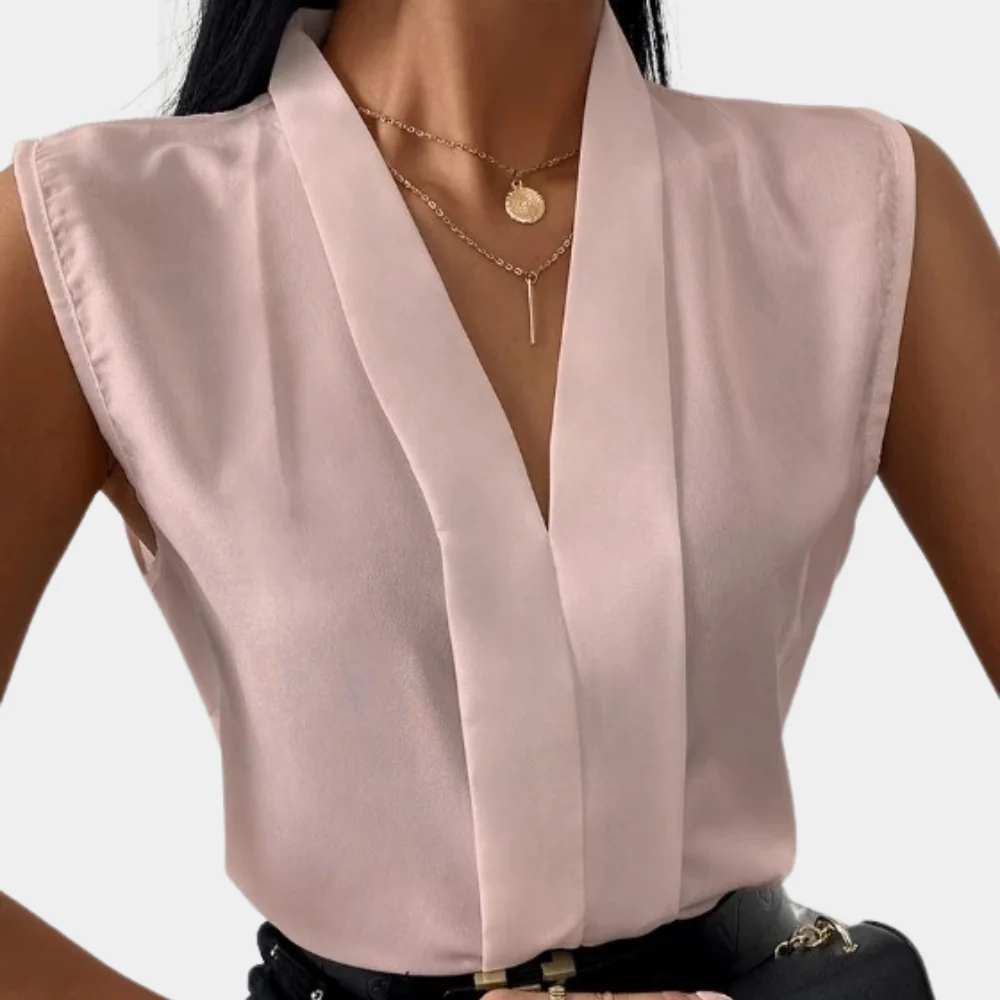 Buckingham® | Blouse With V-Neck For Women - Image 2