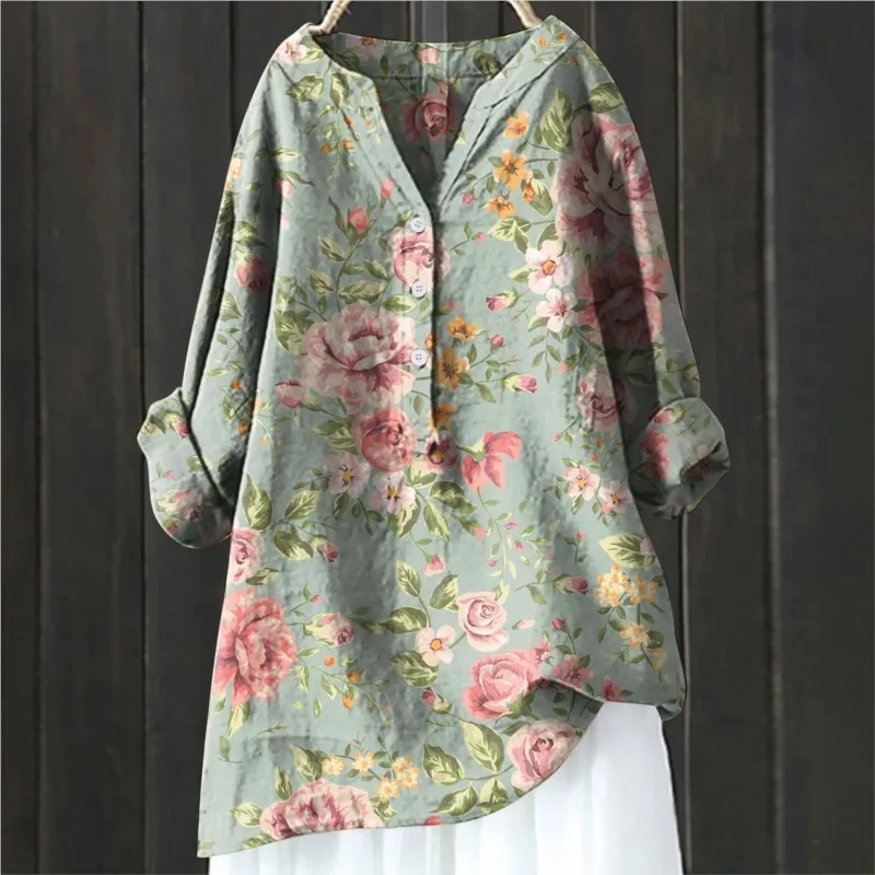 Buckler® | Comfortable Blouse With A Floral Pattern - Image 4