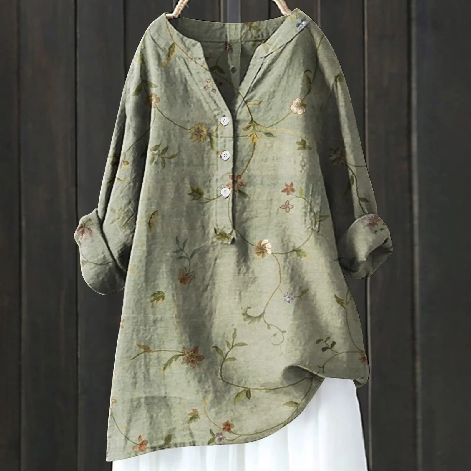 Buckler® | Comfortable Blouse With A Floral Pattern - Image 7