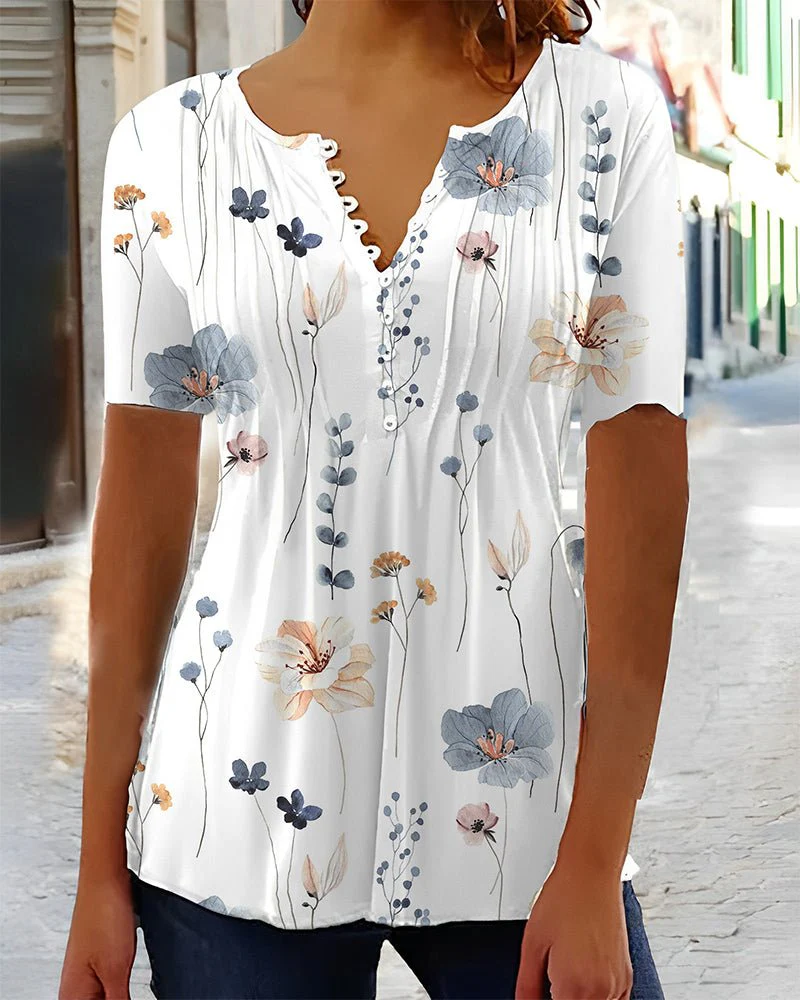 Calixta® | Stylish V-Neck Blouse