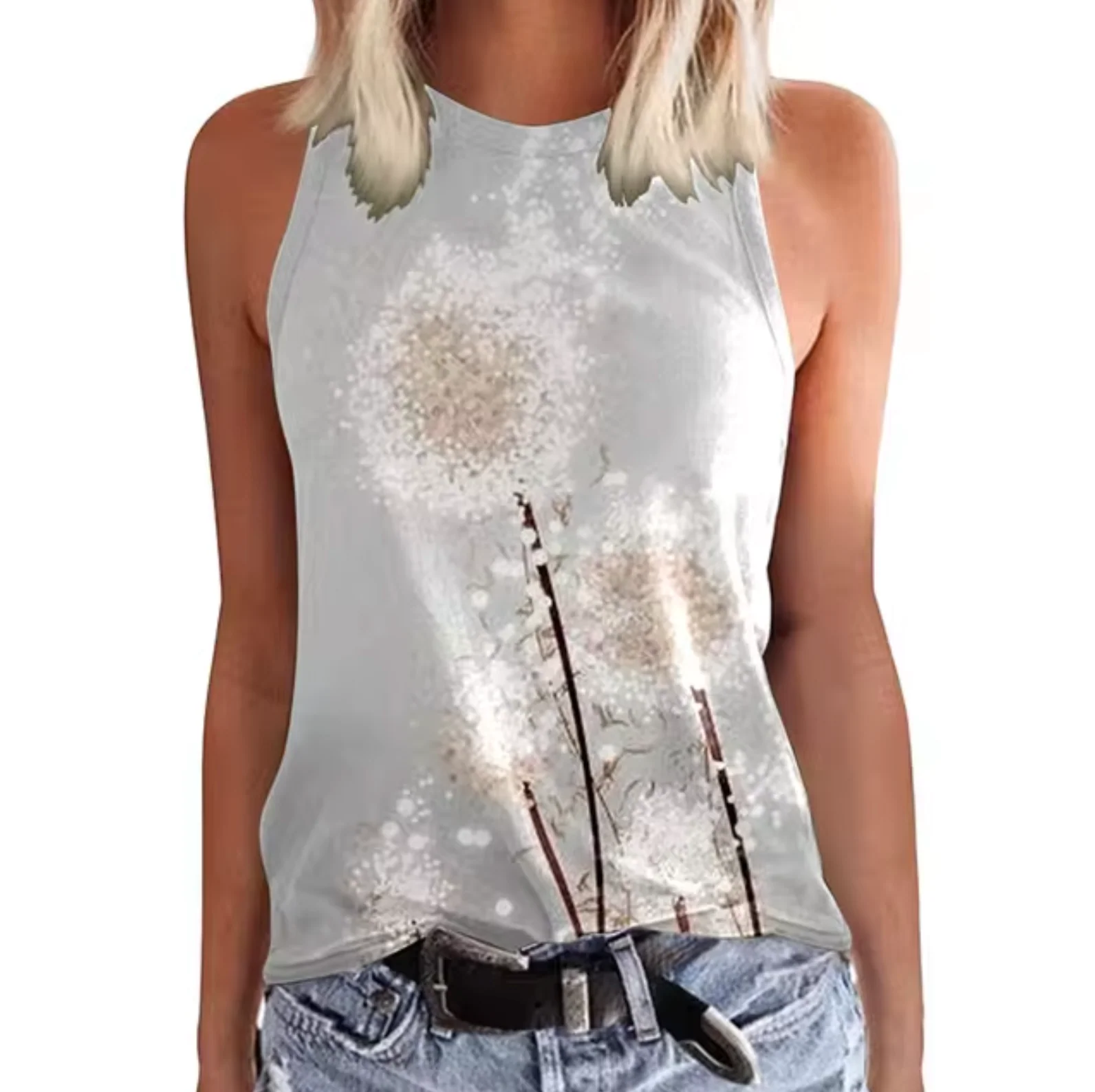 Camilla® | Sleeveless Top With Colorful Flowers - Image 4
