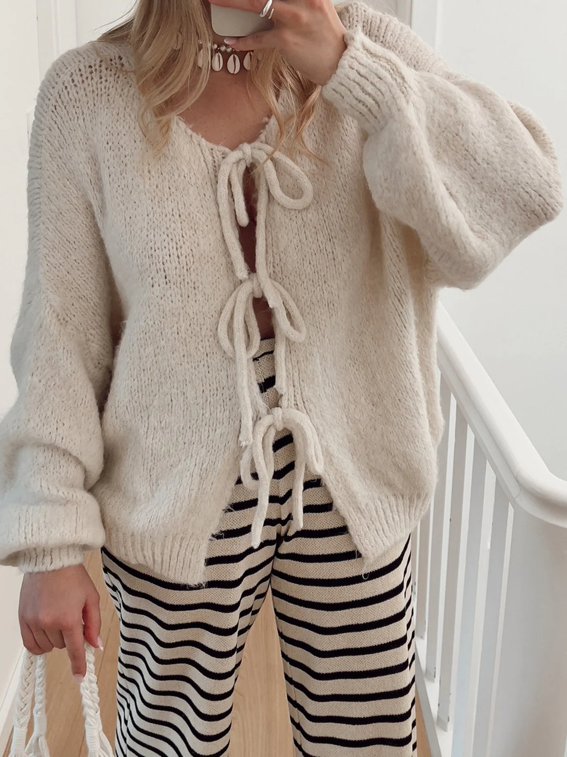 Camille| Casual and stylish winter cardigan