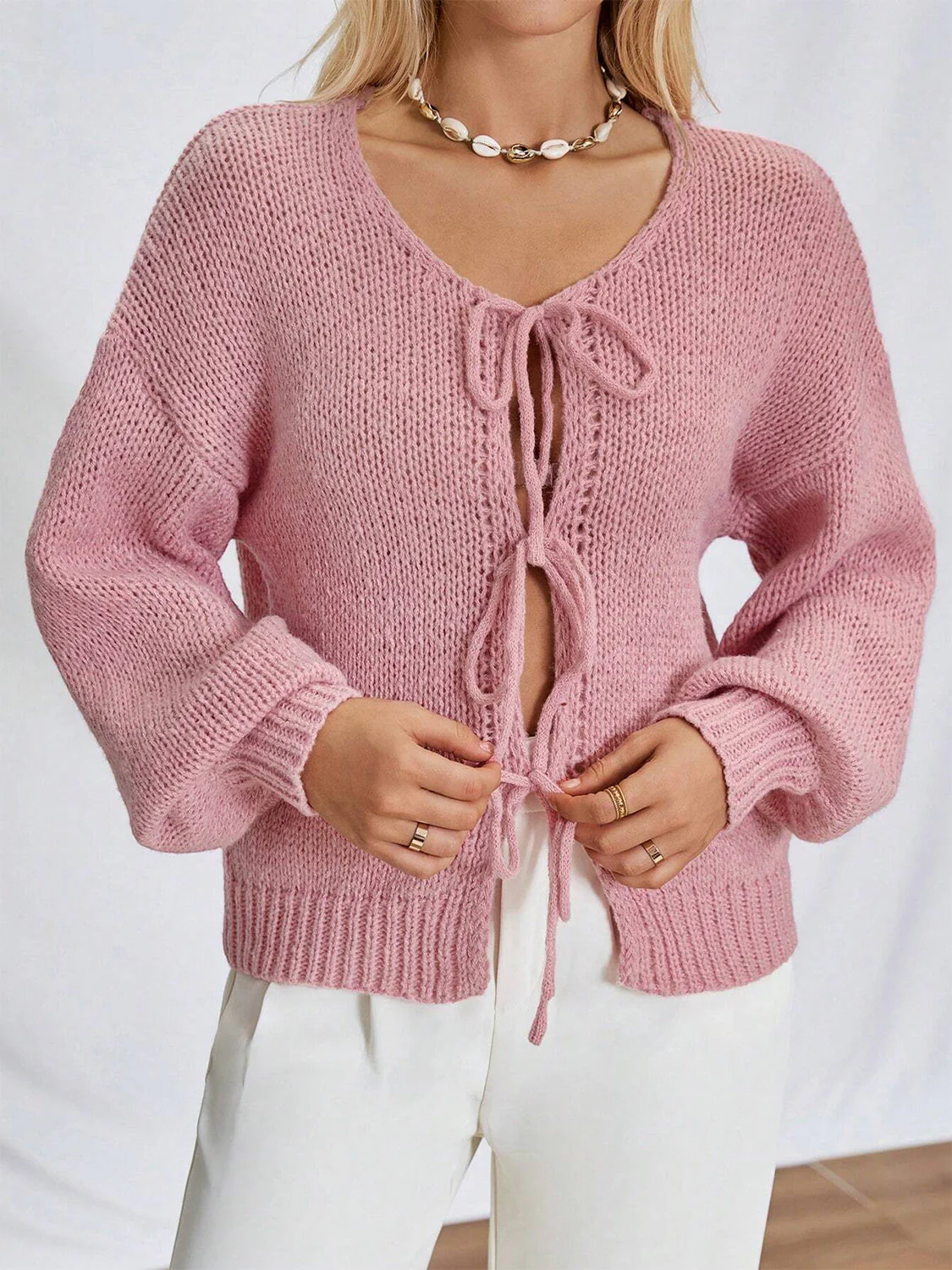 Camille| Casual and stylish winter cardigan - Image 3