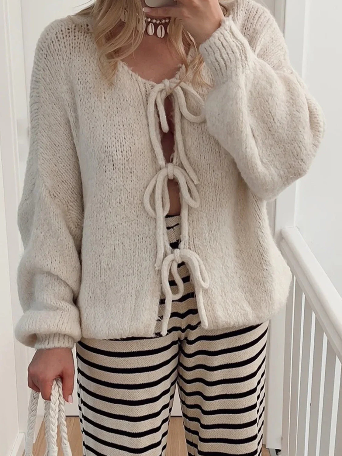 Camille| Casual and stylish winter cardigan - Image 7