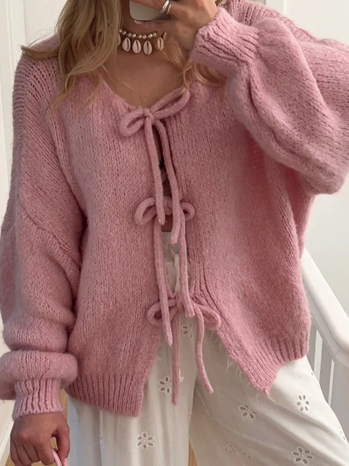 Camille| Casual and stylish winter cardigan - Image 8