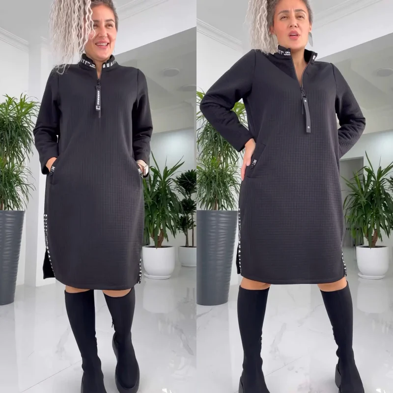 Camille | Elegant midi dress - Image 2