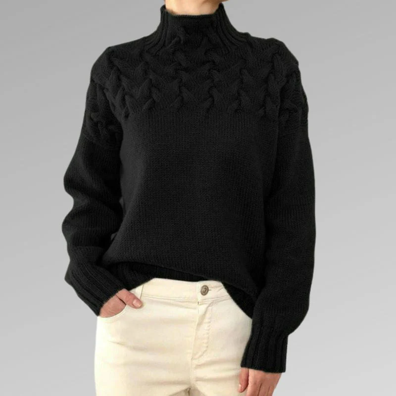 Carina® | Pull à col roulé elegance et chaleur - Image 2