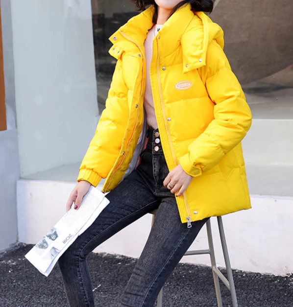Carina | Softly padded bubble cotton puffer jacket for women - Image 4