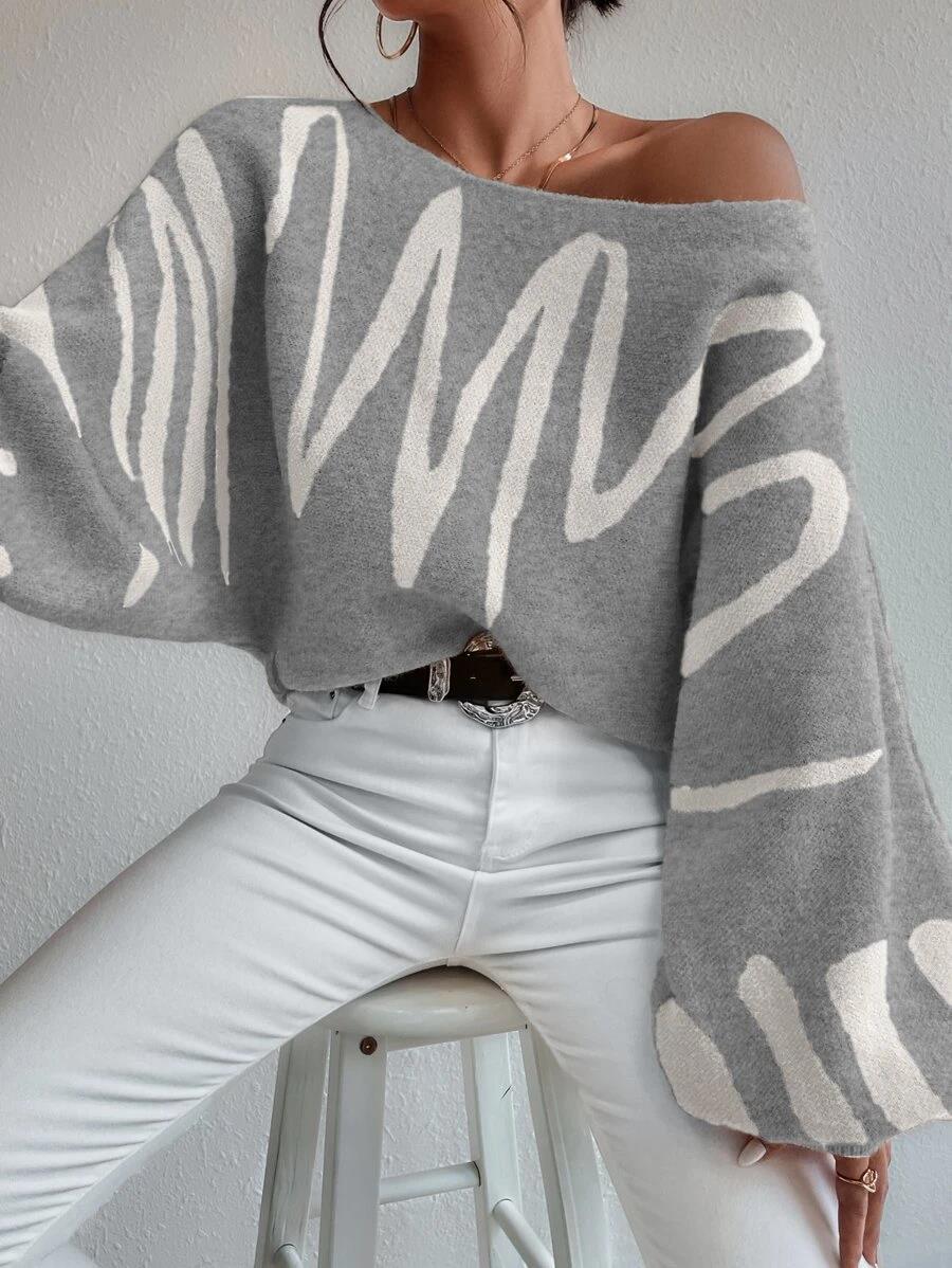 Carina | Classic and elegant winter sweater - Image 2