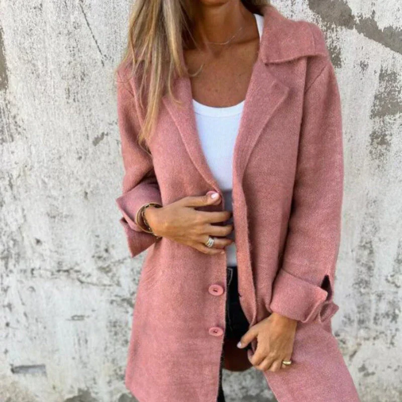 Carla | Classic and comfortable winter cardigan - Image 2