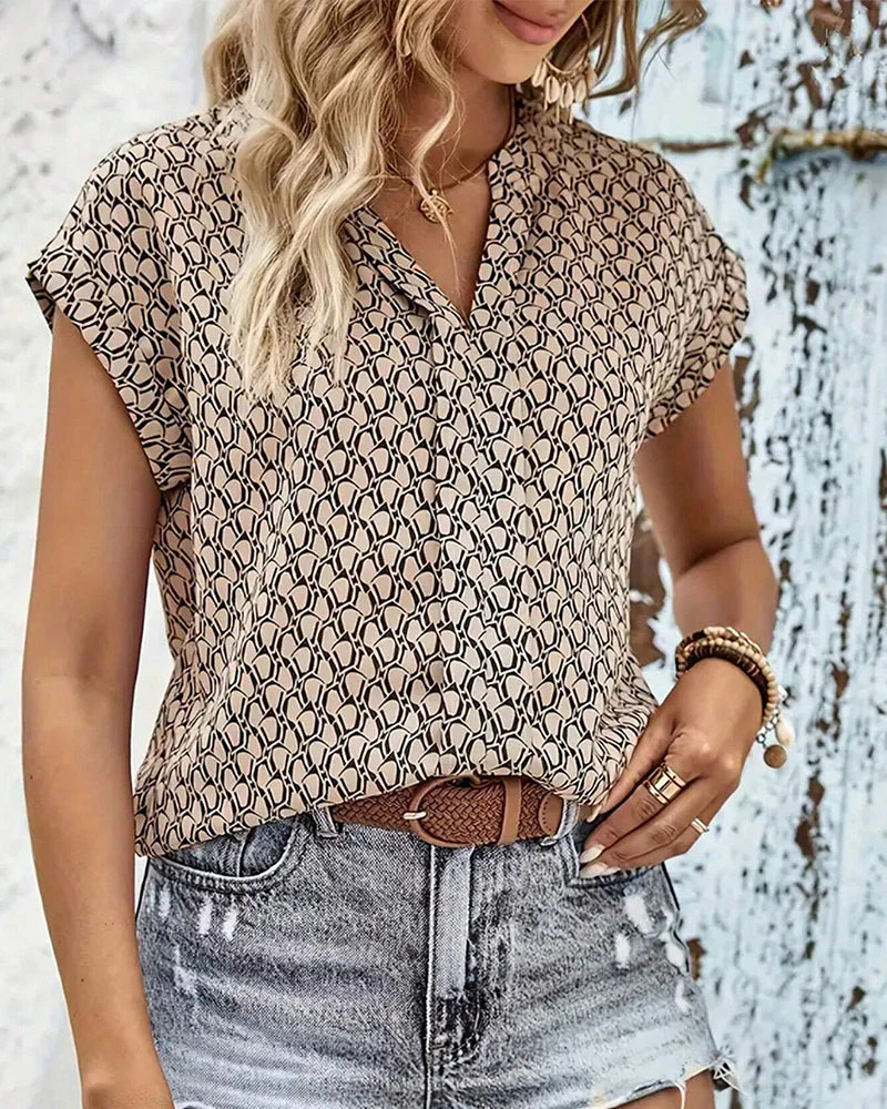 Carla® | V-neck blouse for women - Image 5