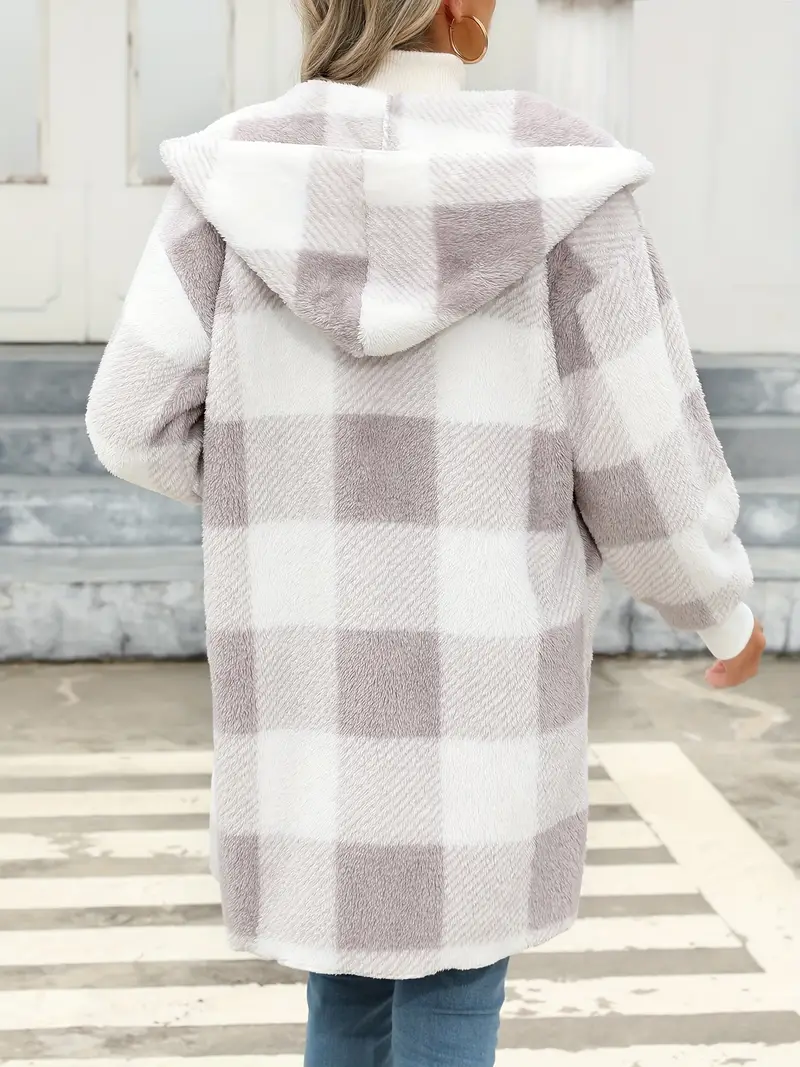Carmen | Soft plush hooded cardigan - Image 15