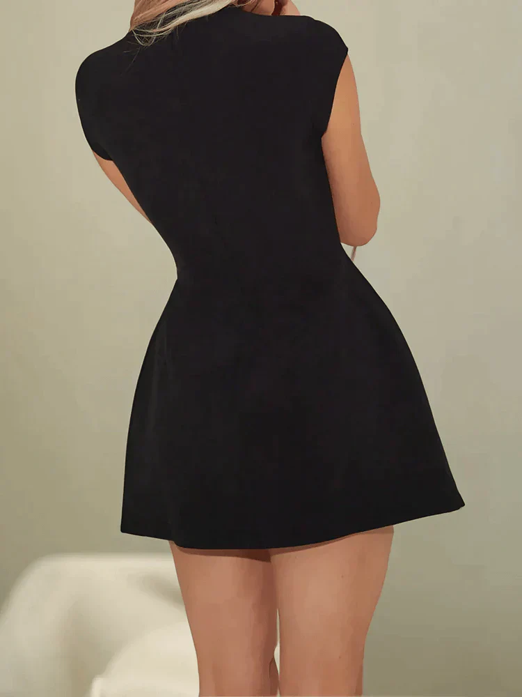 Carmen® | Trendiges Mini Dress Mit Kapuzen��rmeln - Image 2