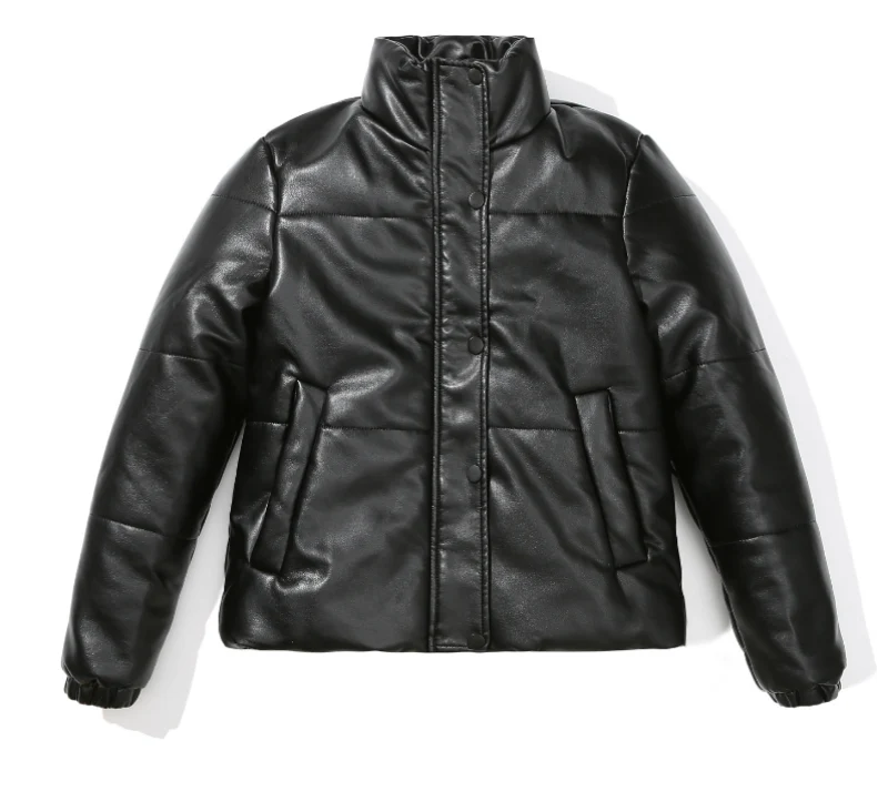 Carolina | Black puffer jackets - Image 3
