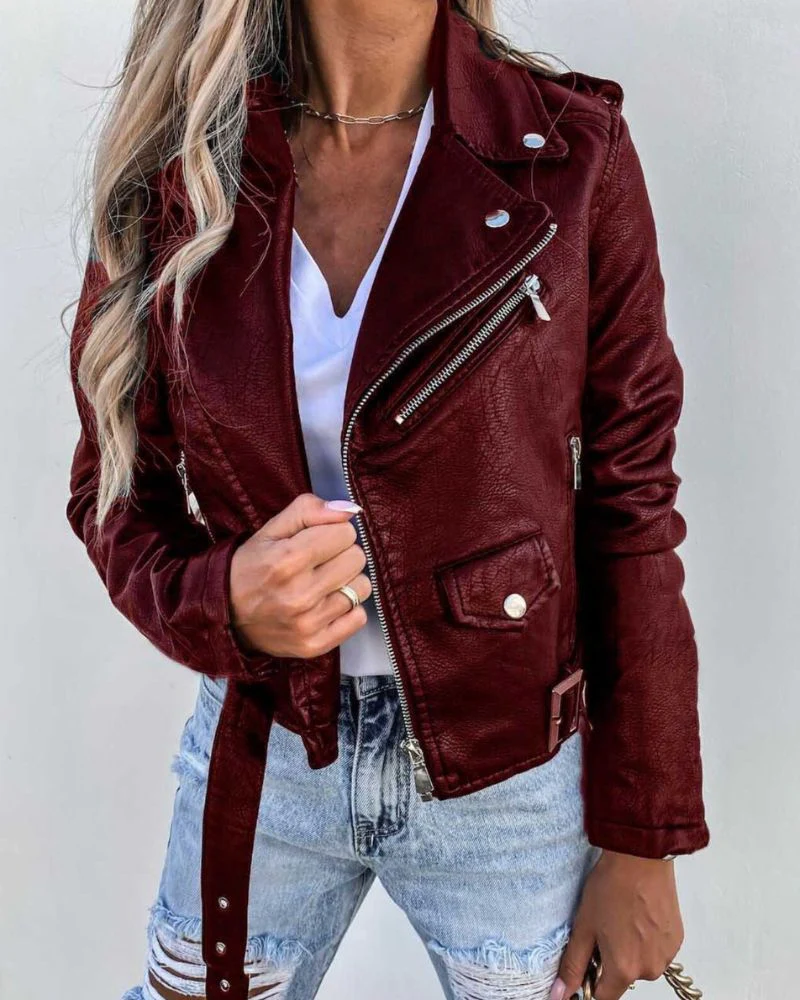 Carolina® | Summery leather jacket - Image 2