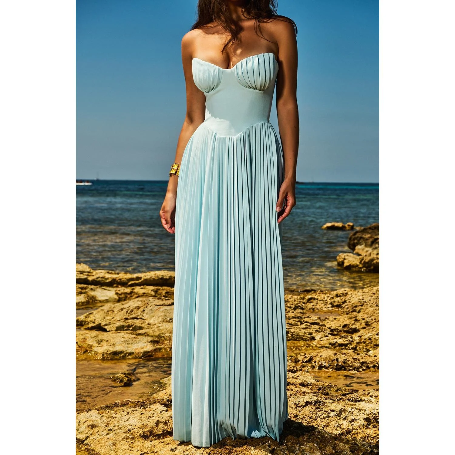 Casandra® | Long Dress With Corset - Image 6