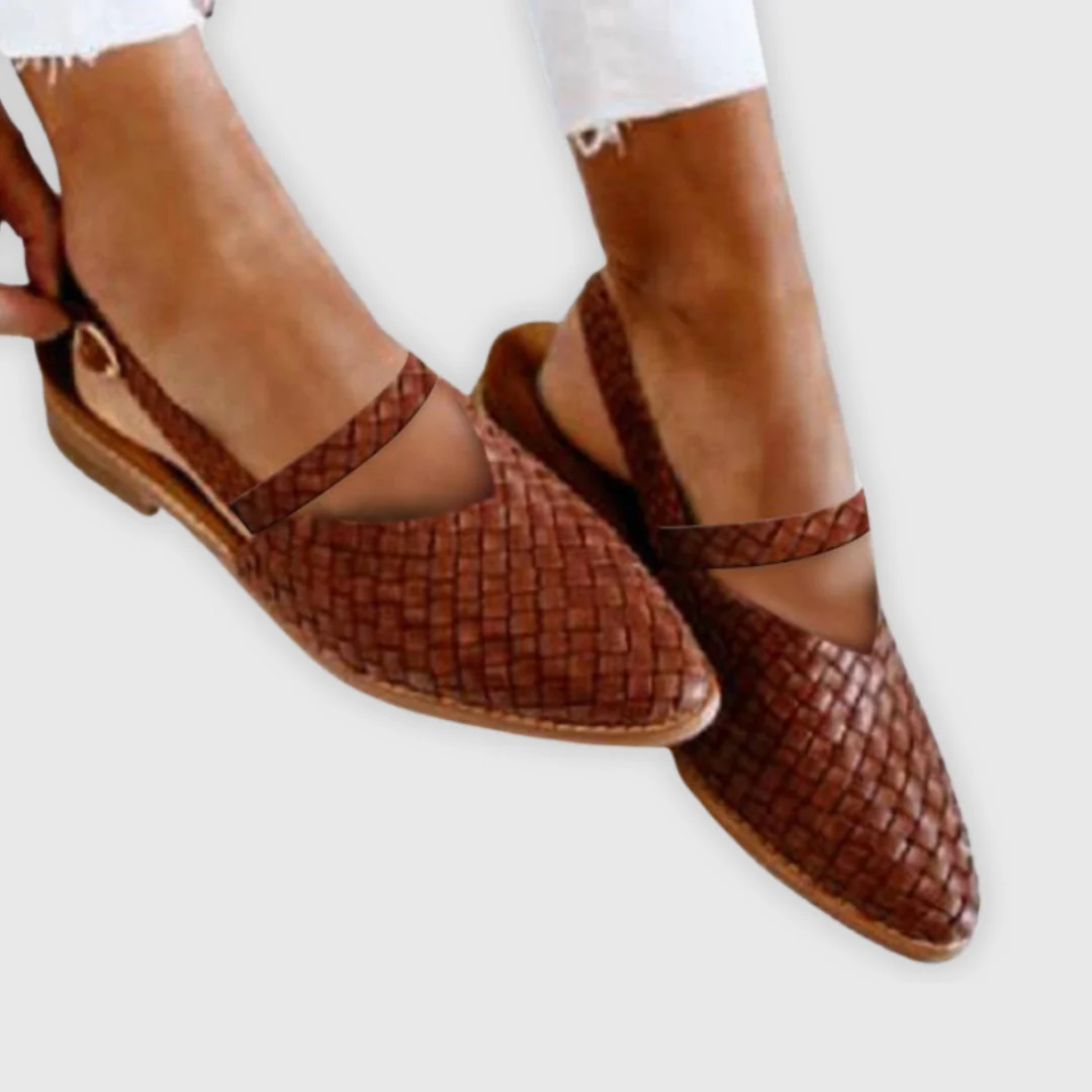 Catalina® | Braided women's leather sandals - Image 2
