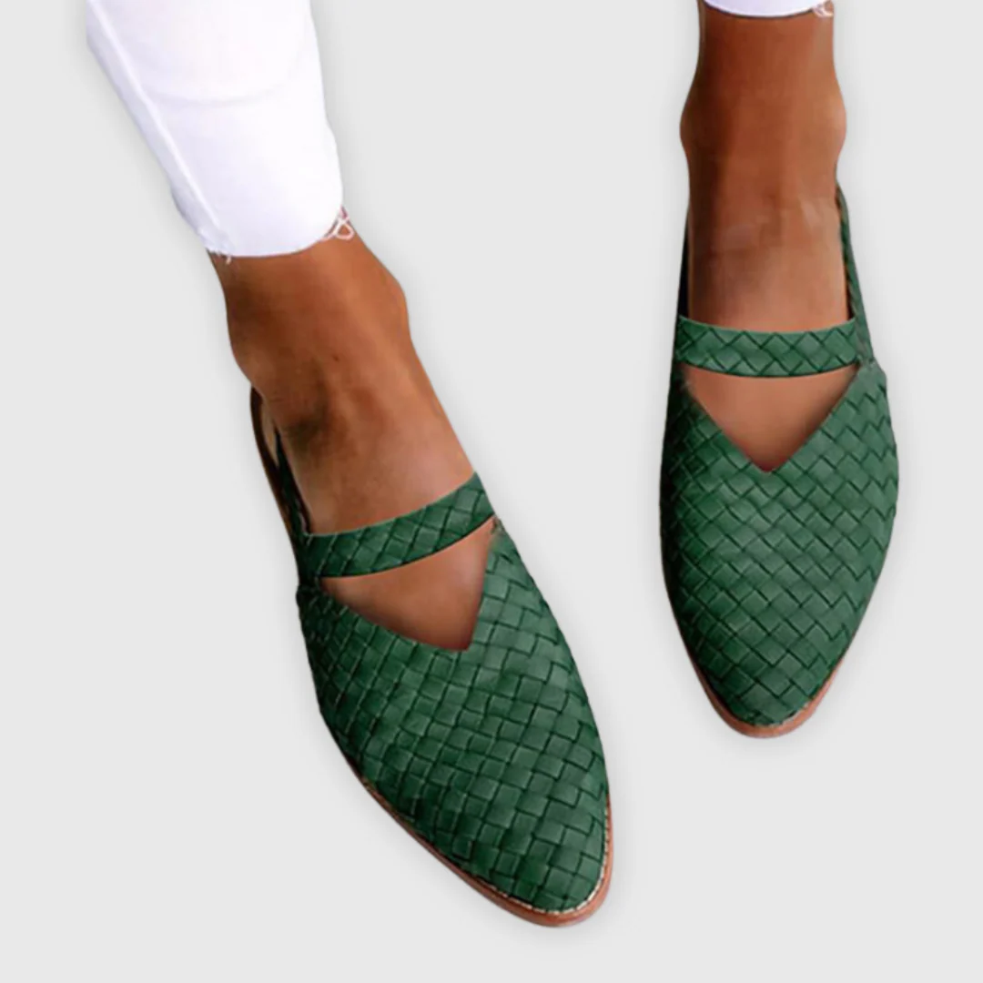 Catalina® | Braided women's leather sandals - Image 4