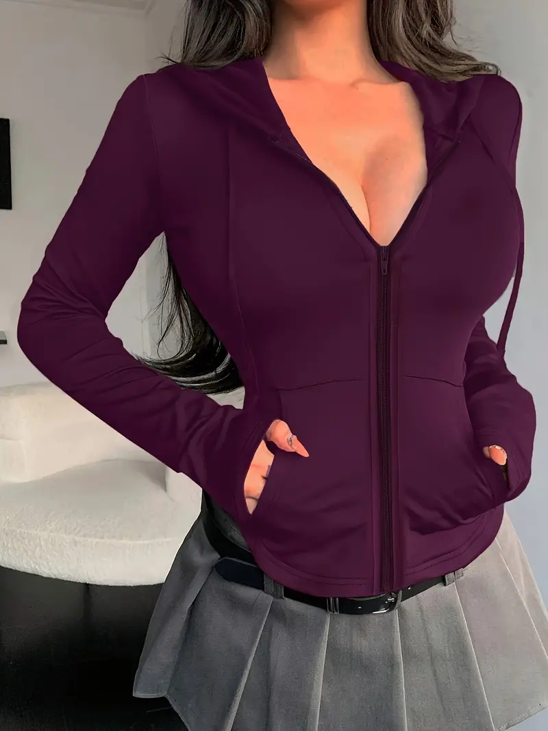 Caterina® | Cotton Zip-Up Hoodie - Image 16