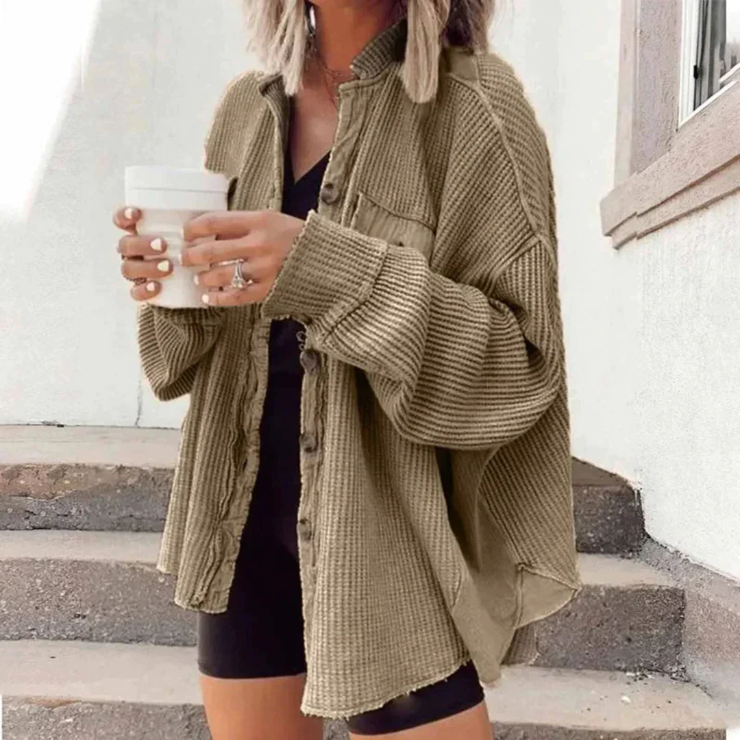Catherine | Loose shirt jacket for women
