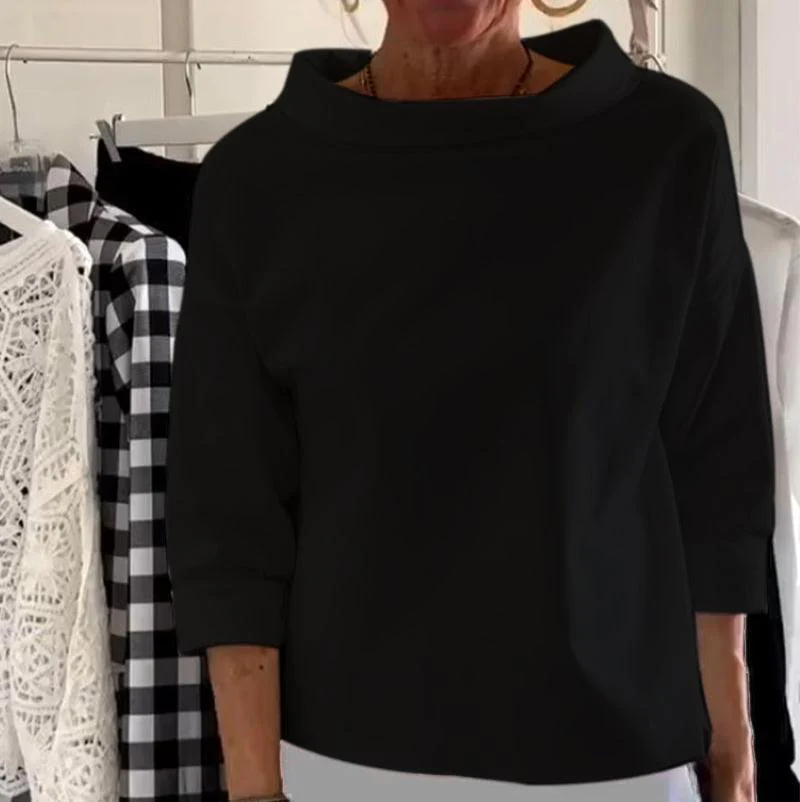 Cecilia® | Elegant high collar top for women - Image 6