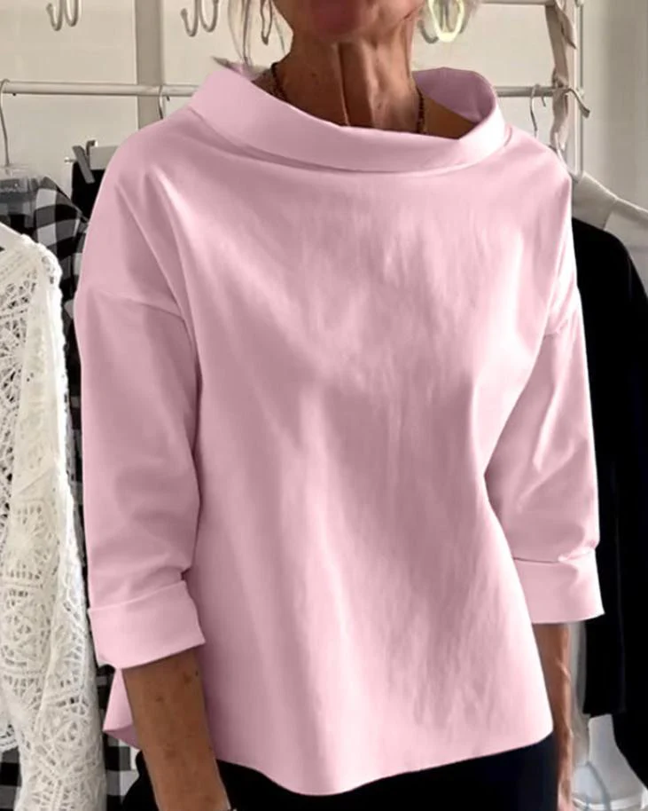 Cecilia® | Elegant high collar top for women - Image 7