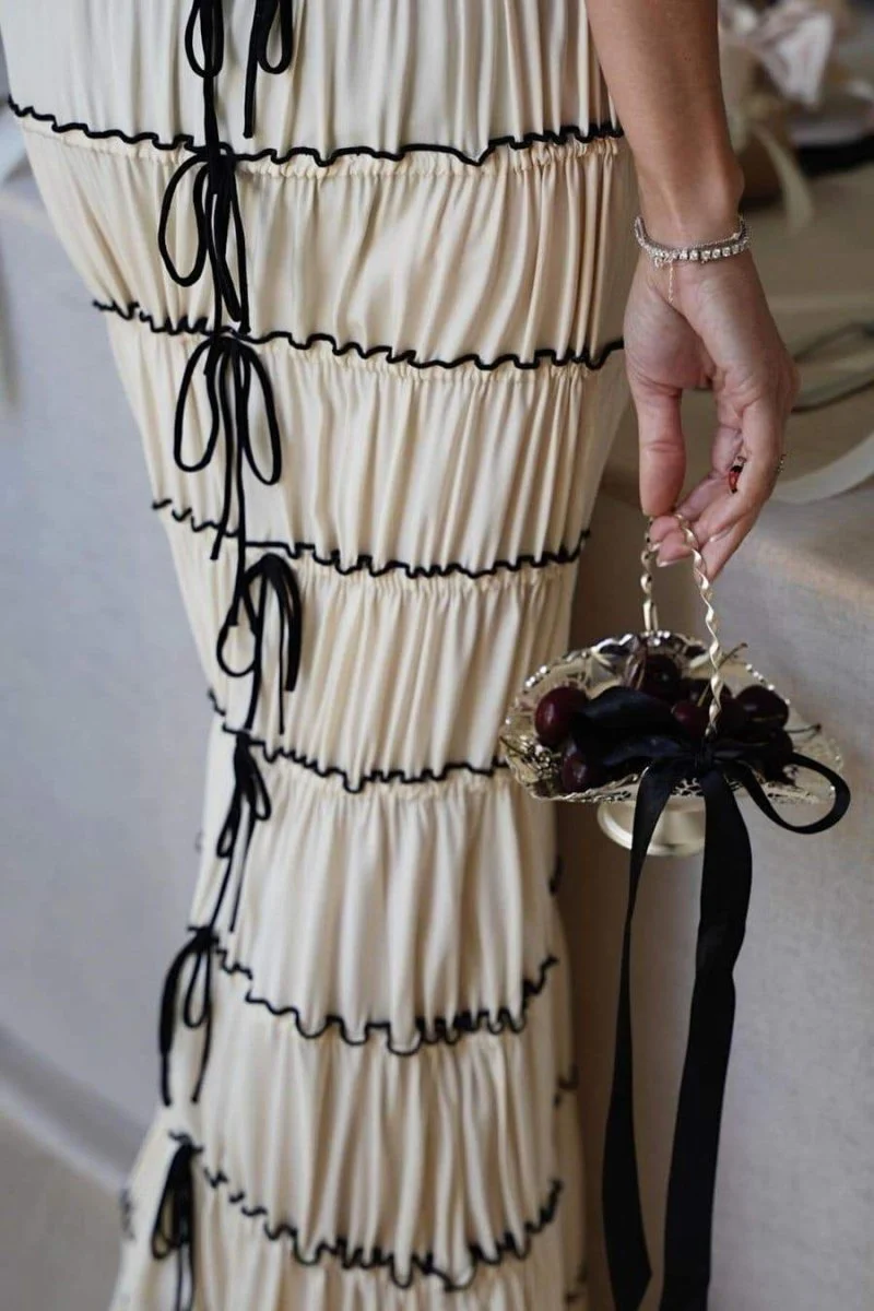 Cecilia® | Maxi Dress With Ruffle Tunnel - Image 2