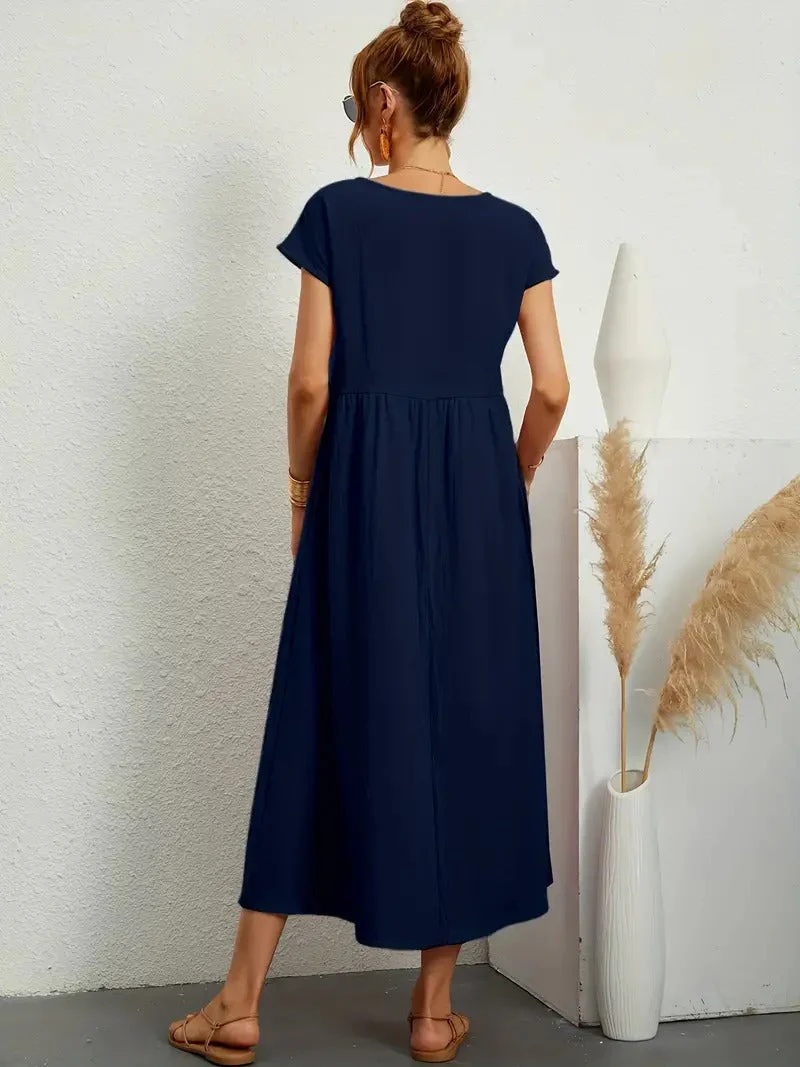 Cecilia® | Premium Linen Pocket Dress - Image 19