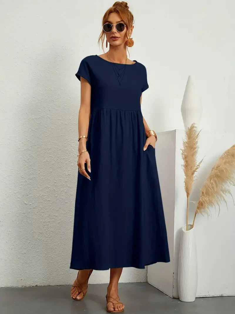 Cecilia® | Premium Linen Pocket Dress - Image 20