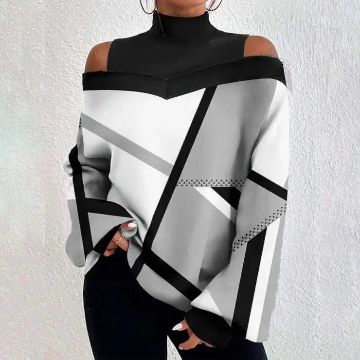 Celeste® | Geometric patterned top for women - Image 5
