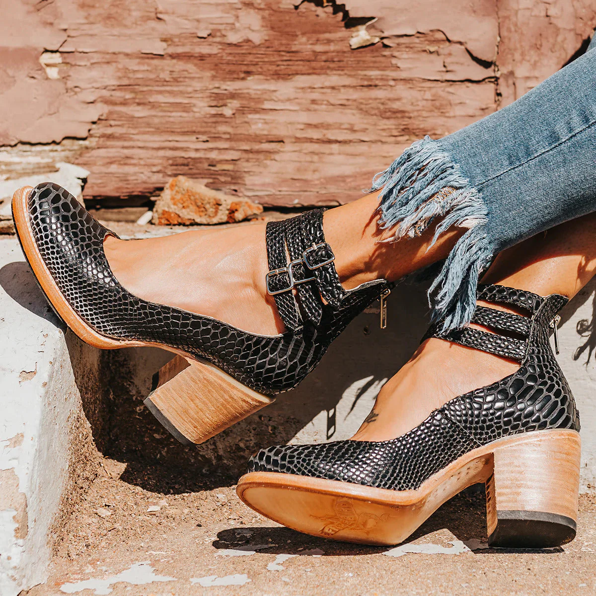 Seline | Block Heel Shoes - Image 14