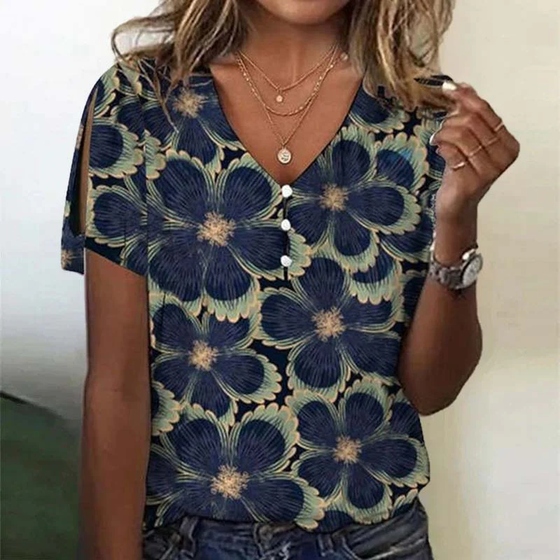 Chiara® | Vintage Floral Shirt - Image 2