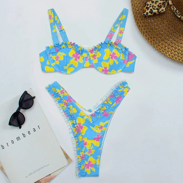 Chloe® | Bikini With Ruffle Details - Image 3
