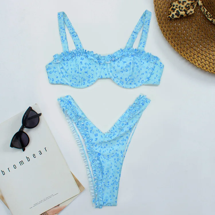 Chloe® | Bikini With Ruffle Details - Image 4
