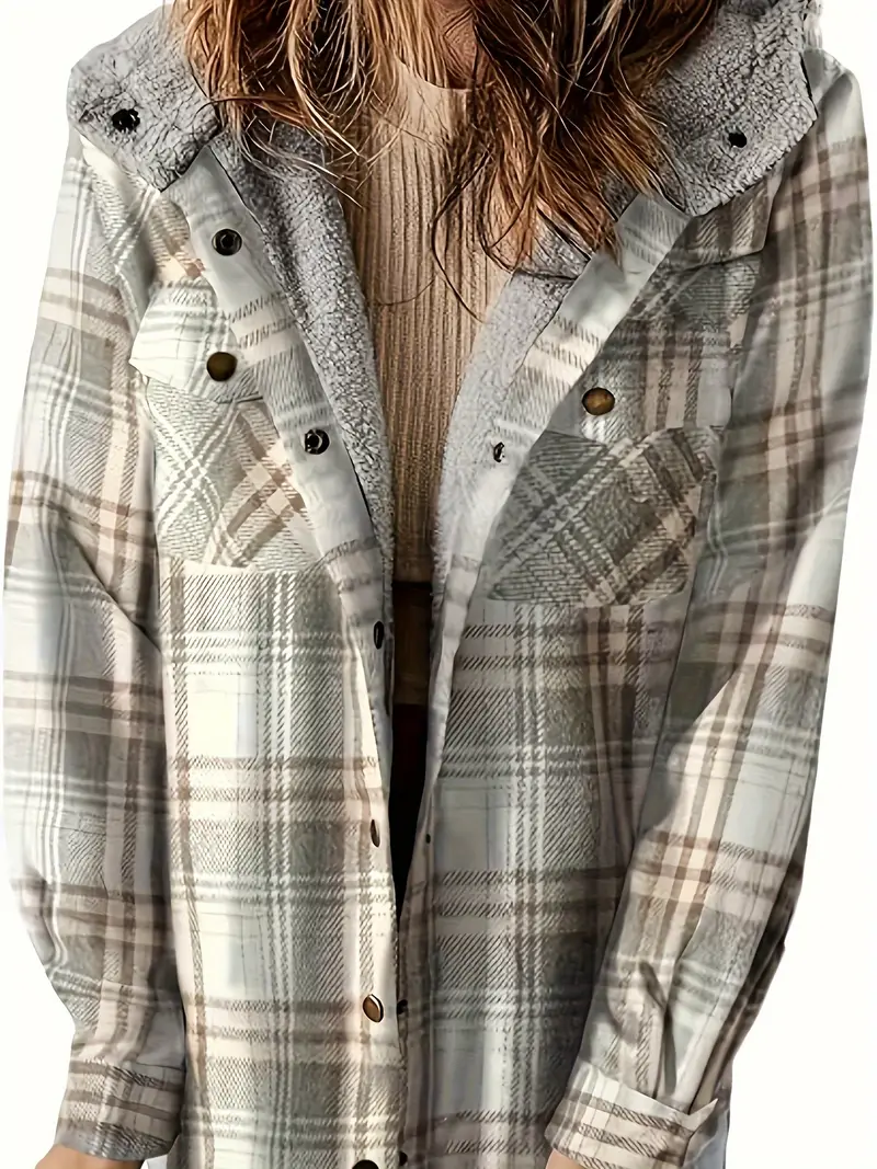 Christa® | Warm jacket with hood and zip - Image 3