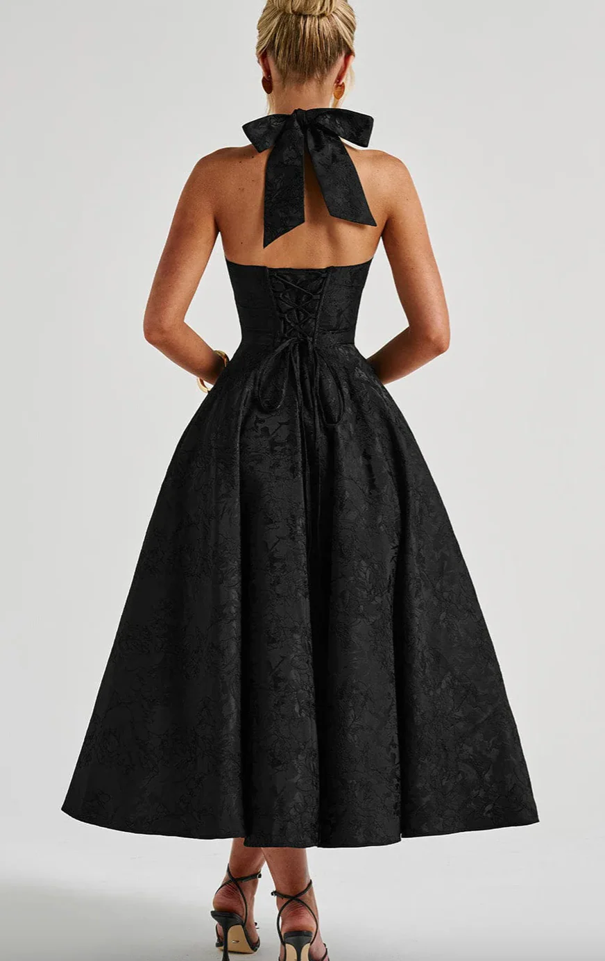 Christina® | Smart Midi Dress With A Bull Neck - Image 7