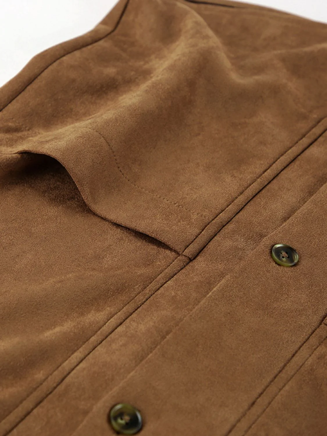 Clara | Long sleeve jacket with buttoned collar and collar - Image 3