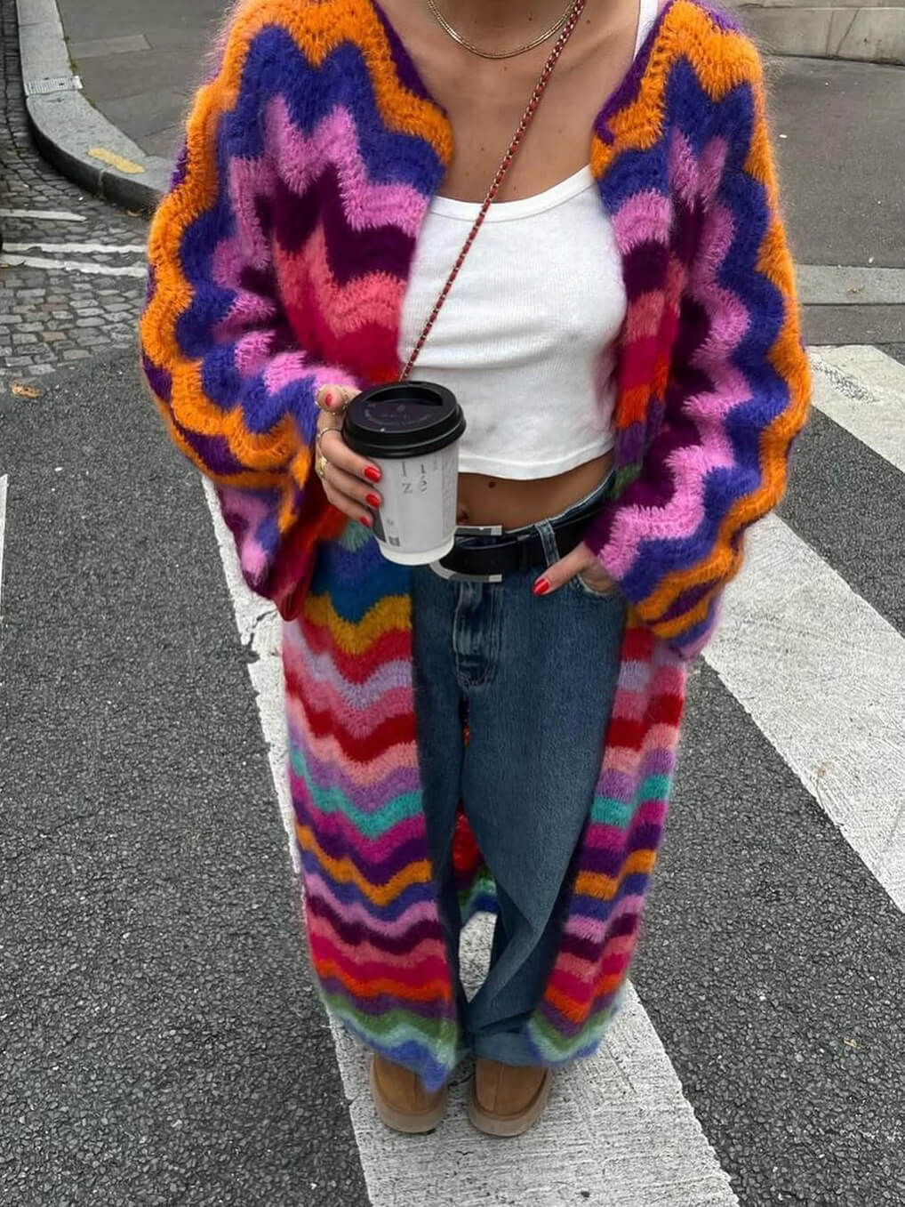 Clara | Rainbow cardigan - Image 4